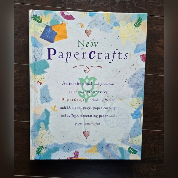 New Papercrafts Book Art Crafter 1998 Hard Cover Insperation - Picture 1 of 7
